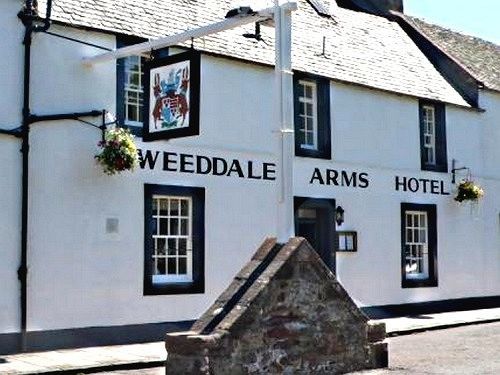 Tweeddale Arms Hotel Gifford Dış mekan fotoğraf